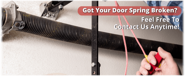 Broken Garage Door Spring Royersford PA